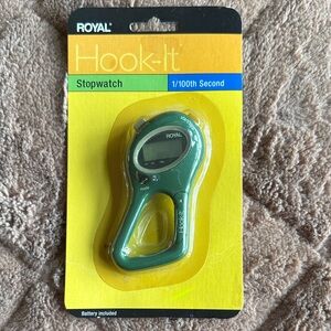 Green Hook-It Stopwatch